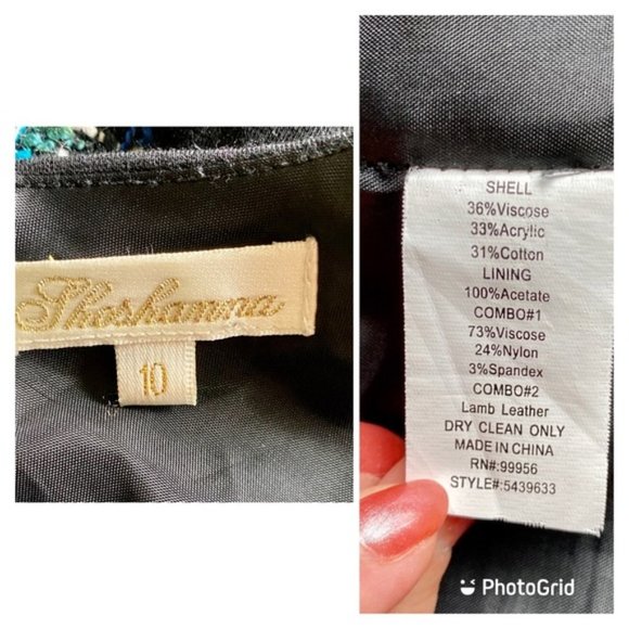 Shoshanna Everett Plaid combo Marlee dress - Picture 9 of 16